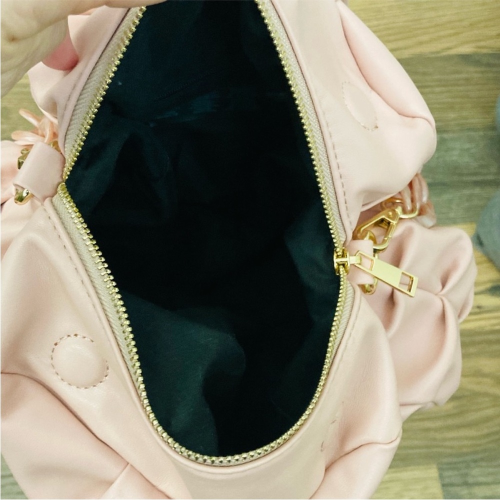 ASOS Pink Vegan Leather Shoulder Bag - Picture 5 of 7